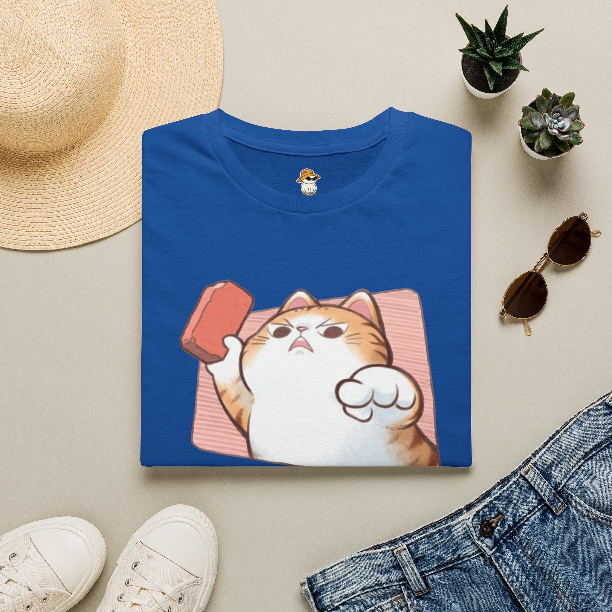 I Choose Violence Cat T-Shirt – Funny Cat Graphic Tee