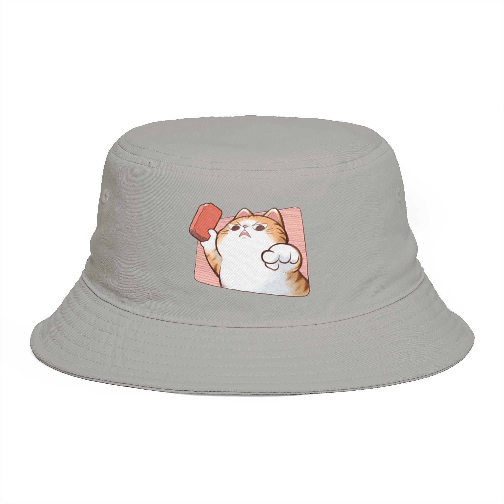 Cat Selfie Bucket Hat – Funny Cat Graphic Hat