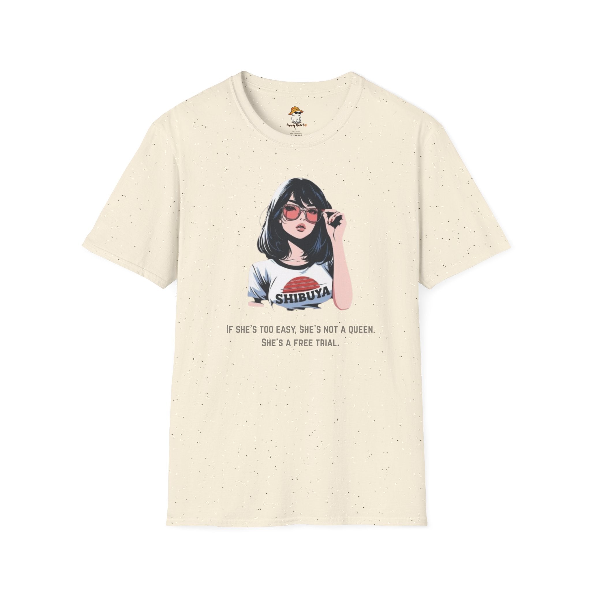Queen Energy T-Shirt – Retro Girl Graphic Tee