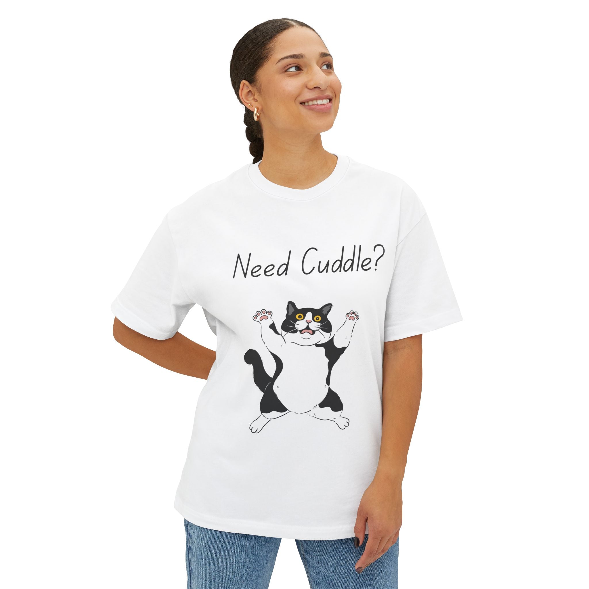 Need Cuddle Cat T-Shirt – Cute Cat Graphic Tee