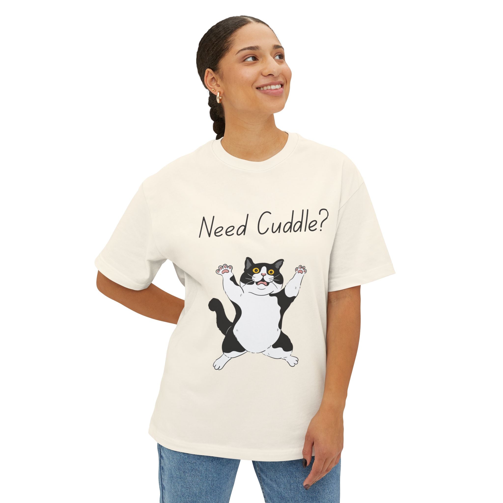 Need Cuddle Cat T-Shirt – Cute Cat Graphic Tee