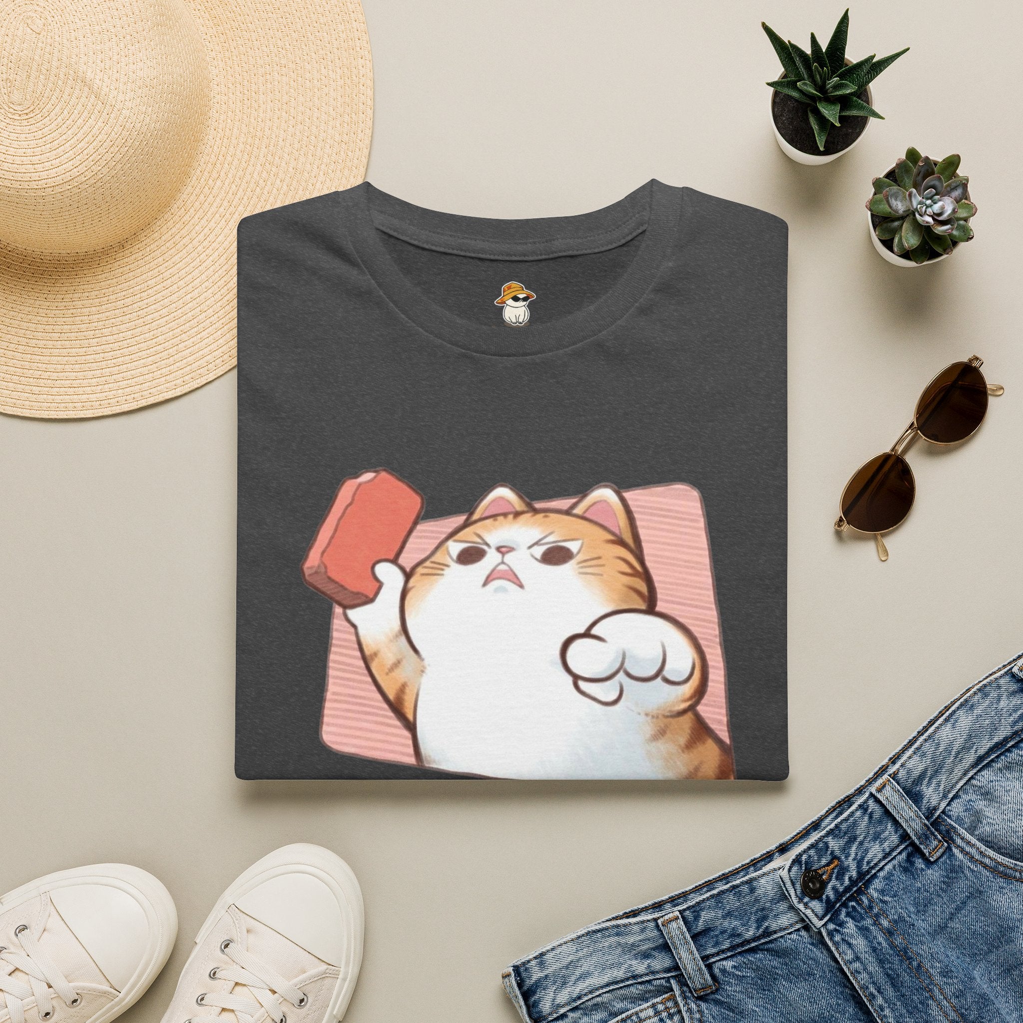 I Choose Violence Cat T-Shirt – Funny Cat Graphic Tee