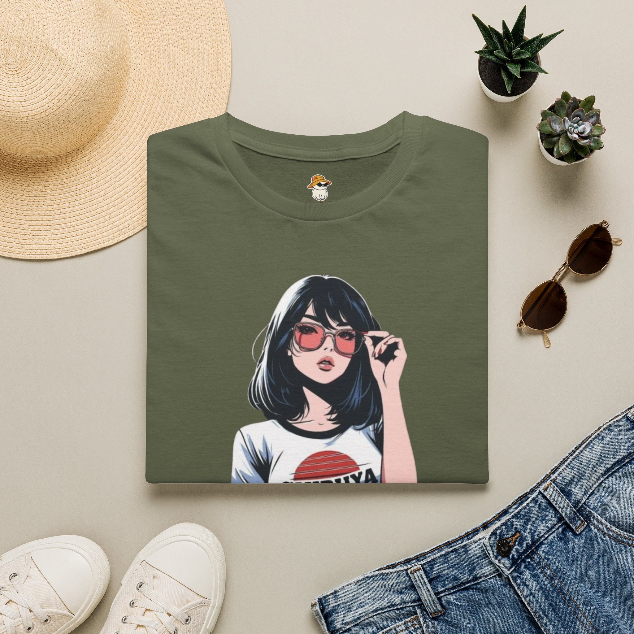 Queen Energy T-Shirt – Retro Girl Graphic Tee