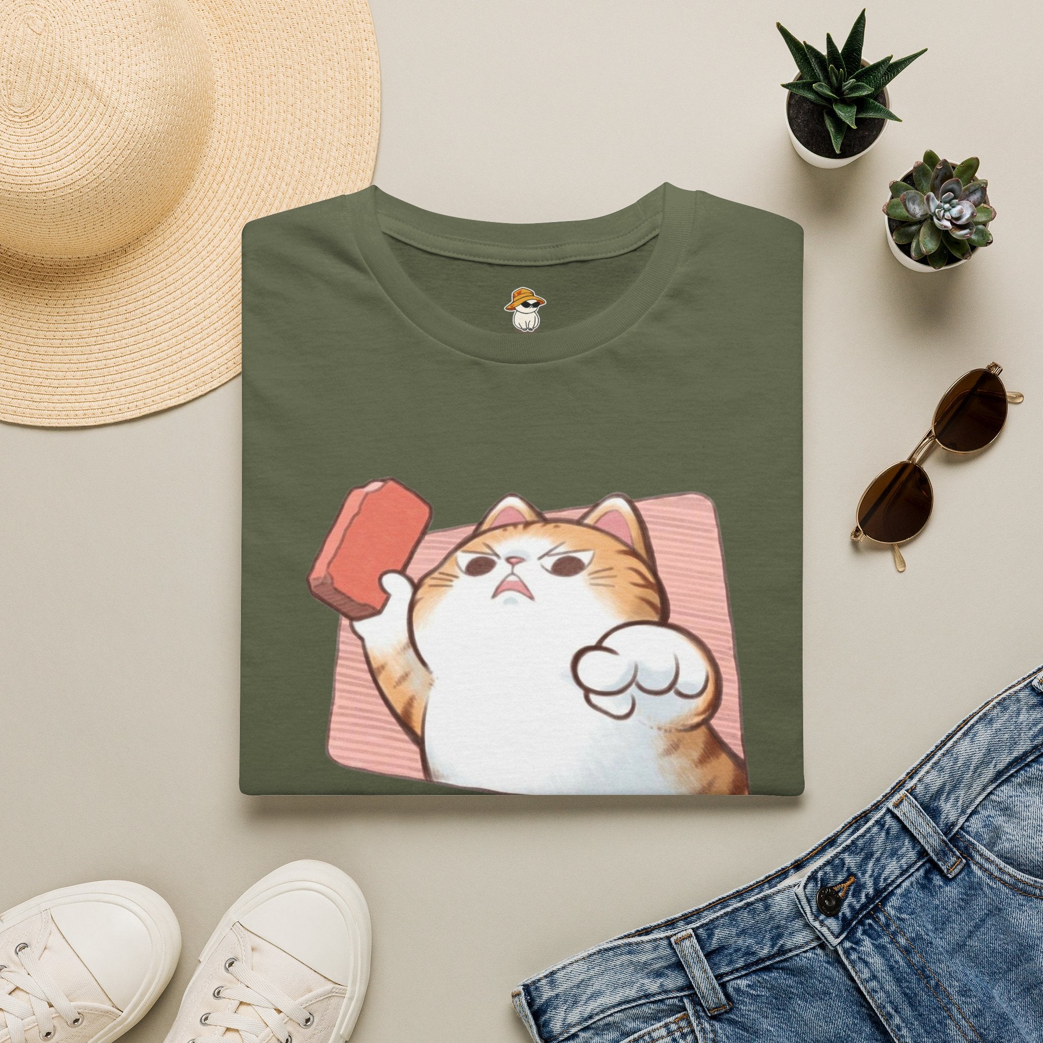 I Choose Violence Cat T-Shirt – Funny Cat Graphic Tee