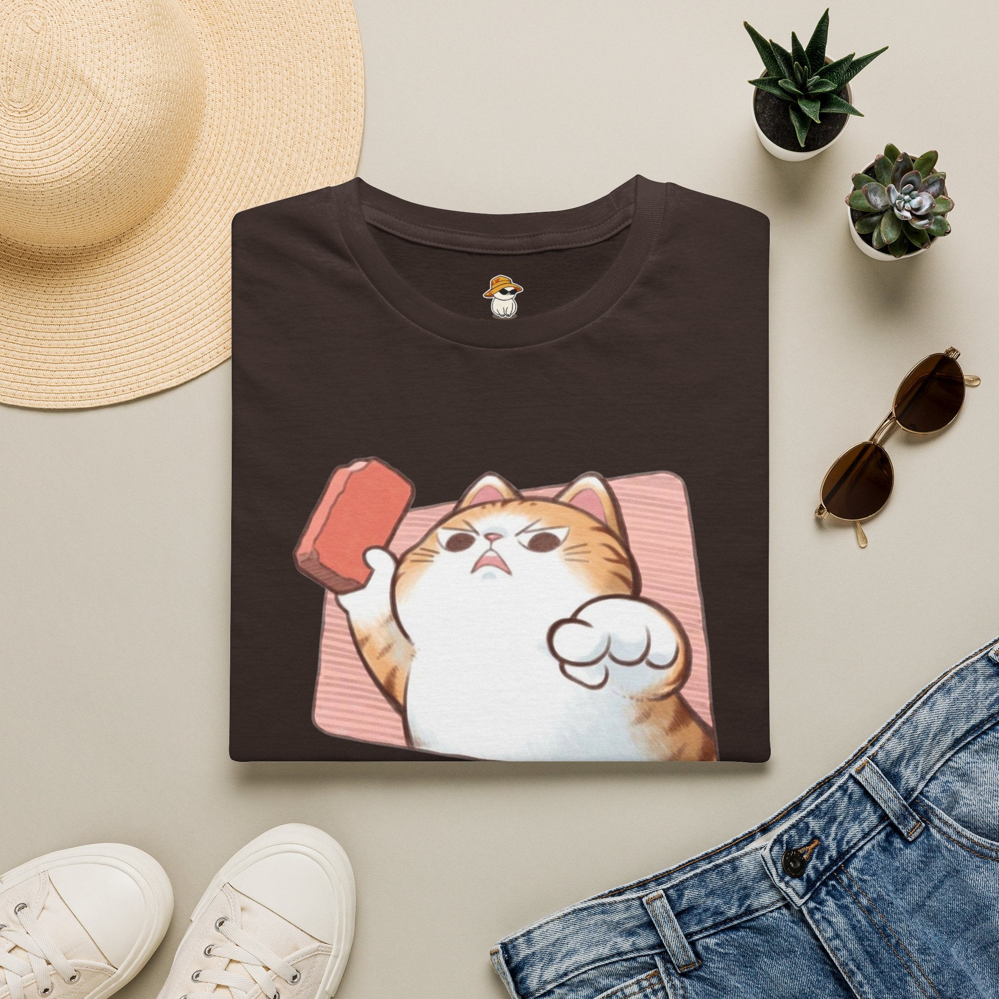 I Choose Violence Cat T-Shirt – Funny Cat Graphic Tee