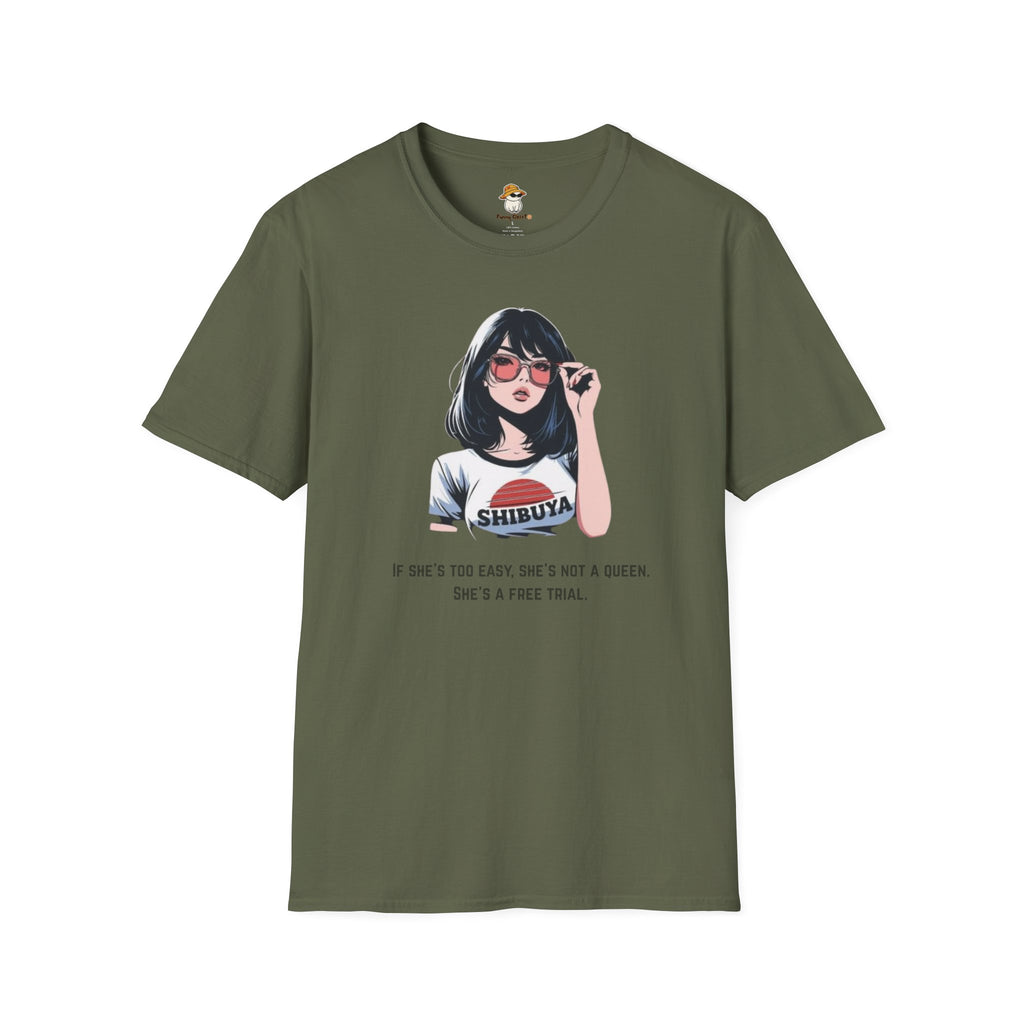 Queen Energy T-Shirt – Retro Girl Graphic Tee