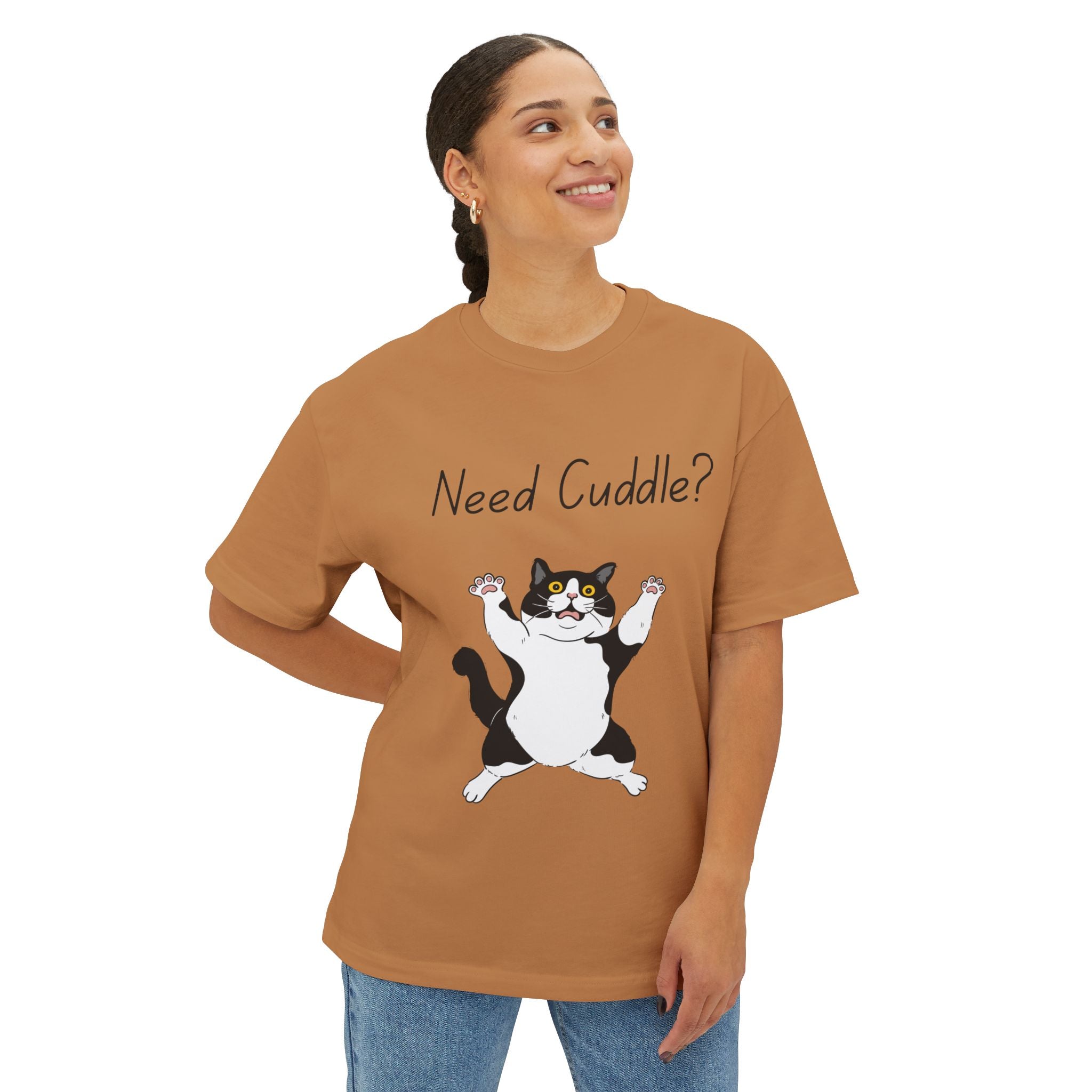 Need Cuddle Cat T-Shirt – Cute Cat Graphic Tee