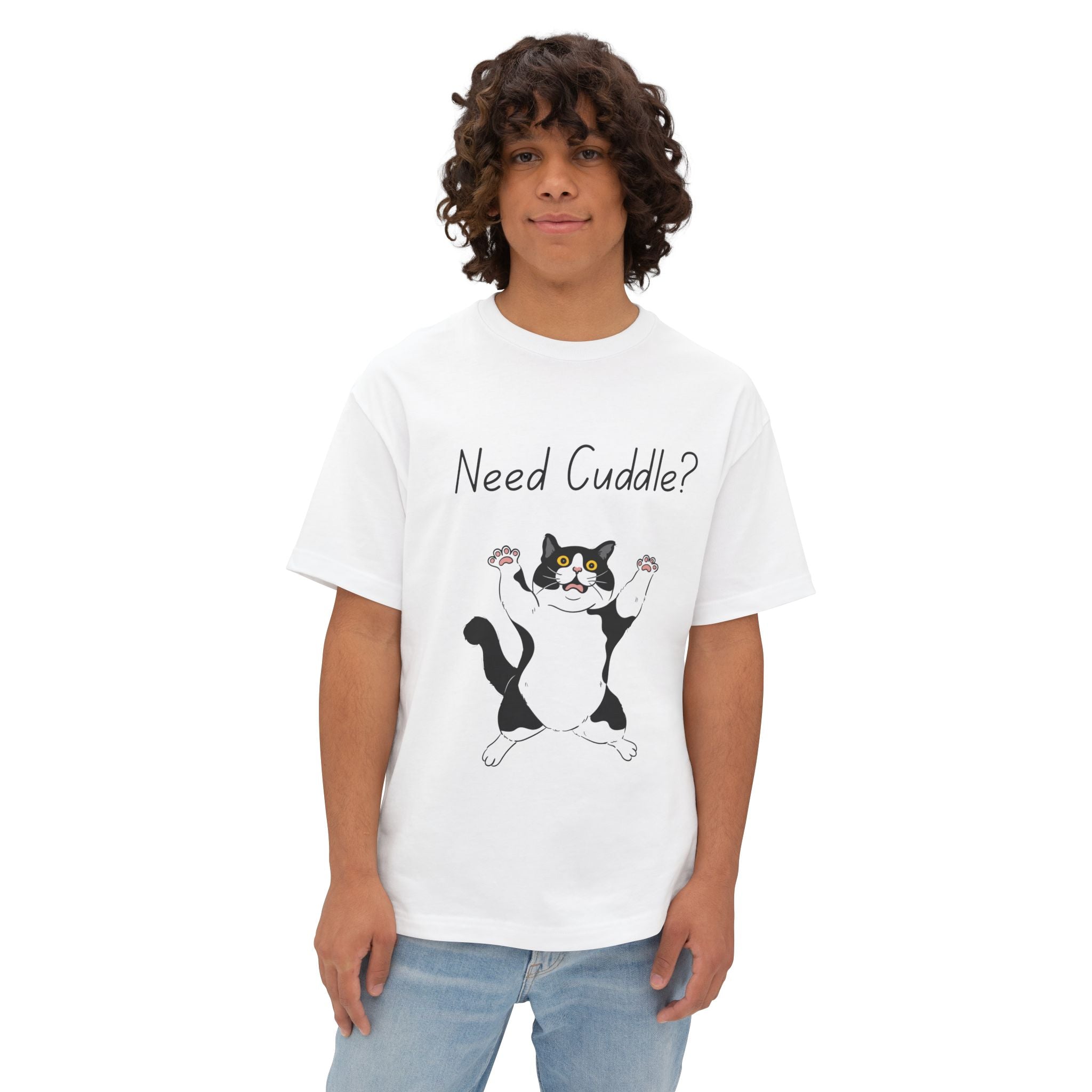 Need Cuddle Cat T-Shirt – Cute Cat Graphic Tee