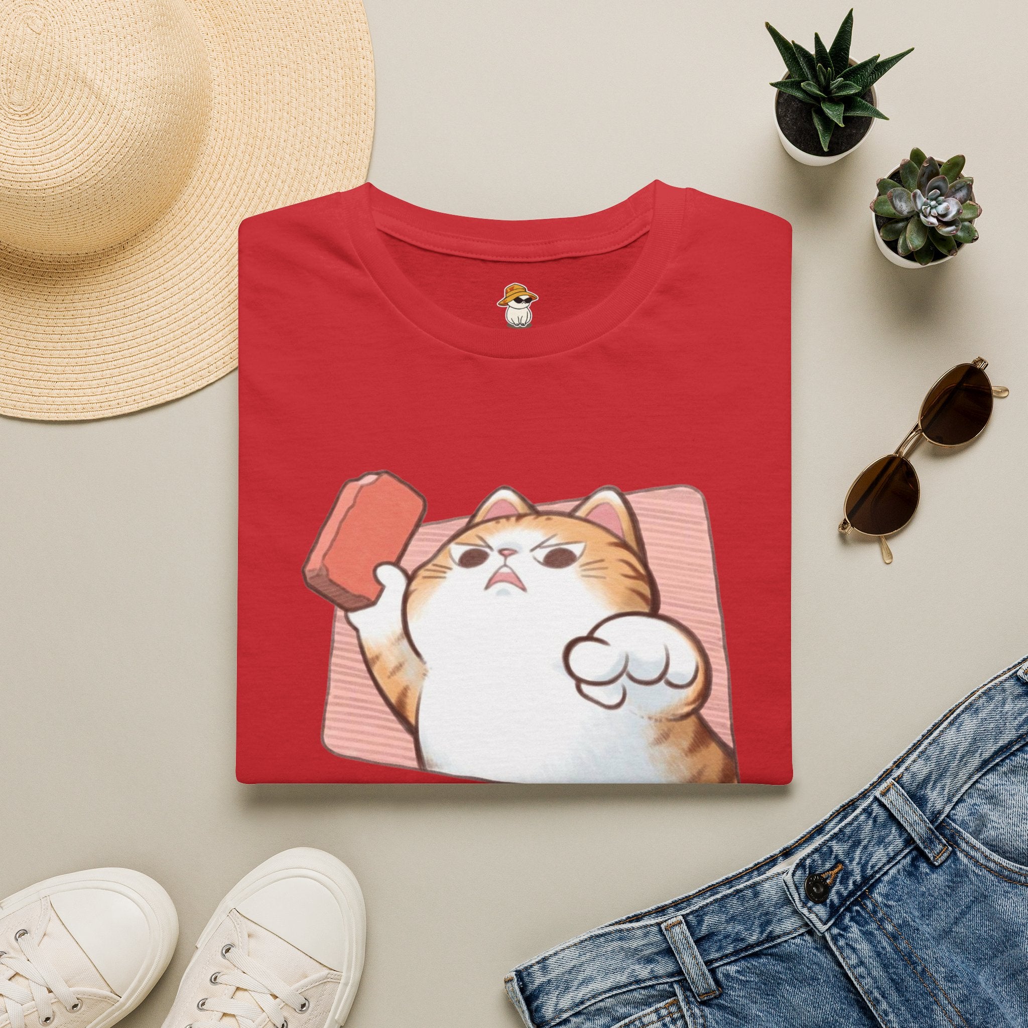 I Choose Violence Cat T-Shirt – Funny Cat Graphic Tee