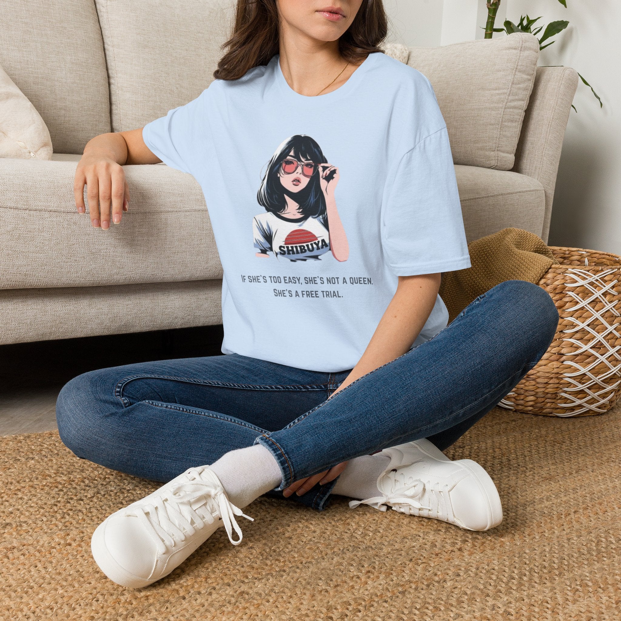 Queen Energy T-Shirt – Retro Girl Graphic Tee