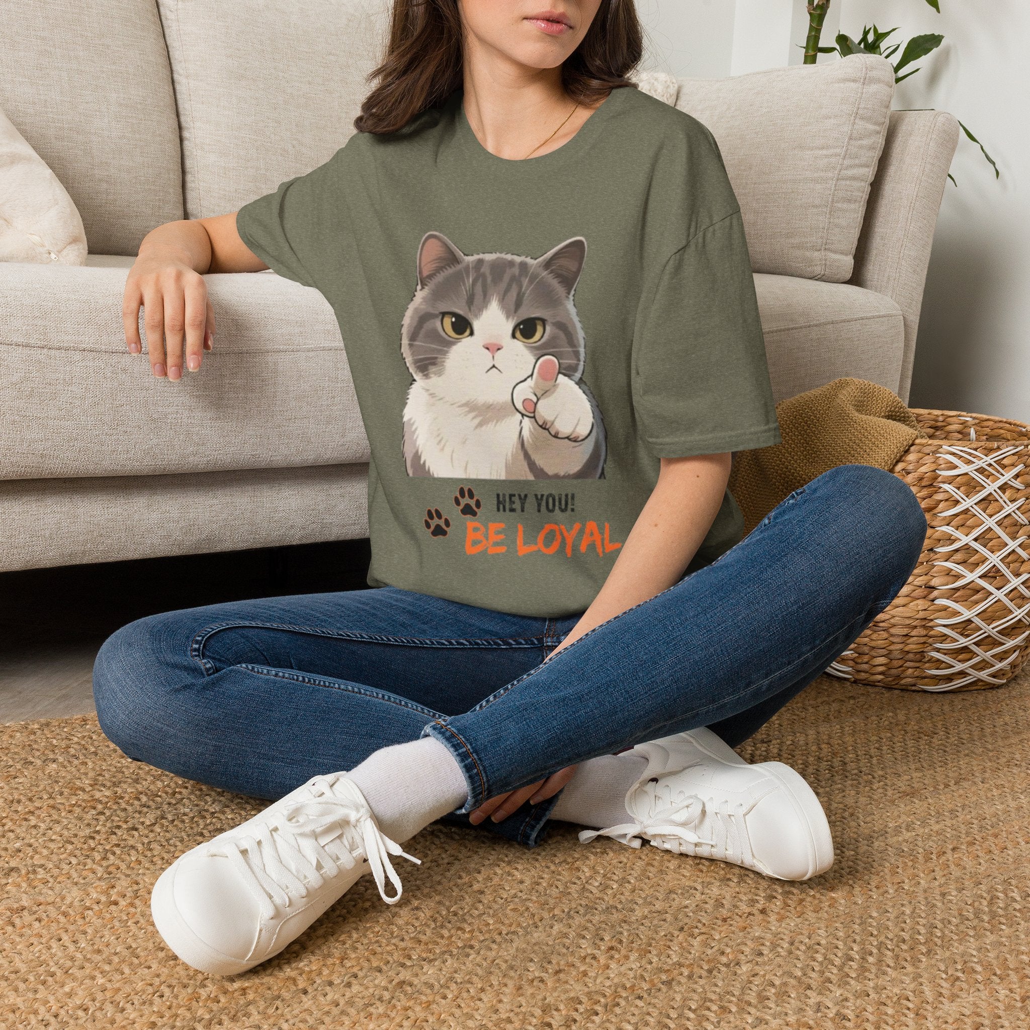 Hey you! Unisex Softstyle T-Shirt