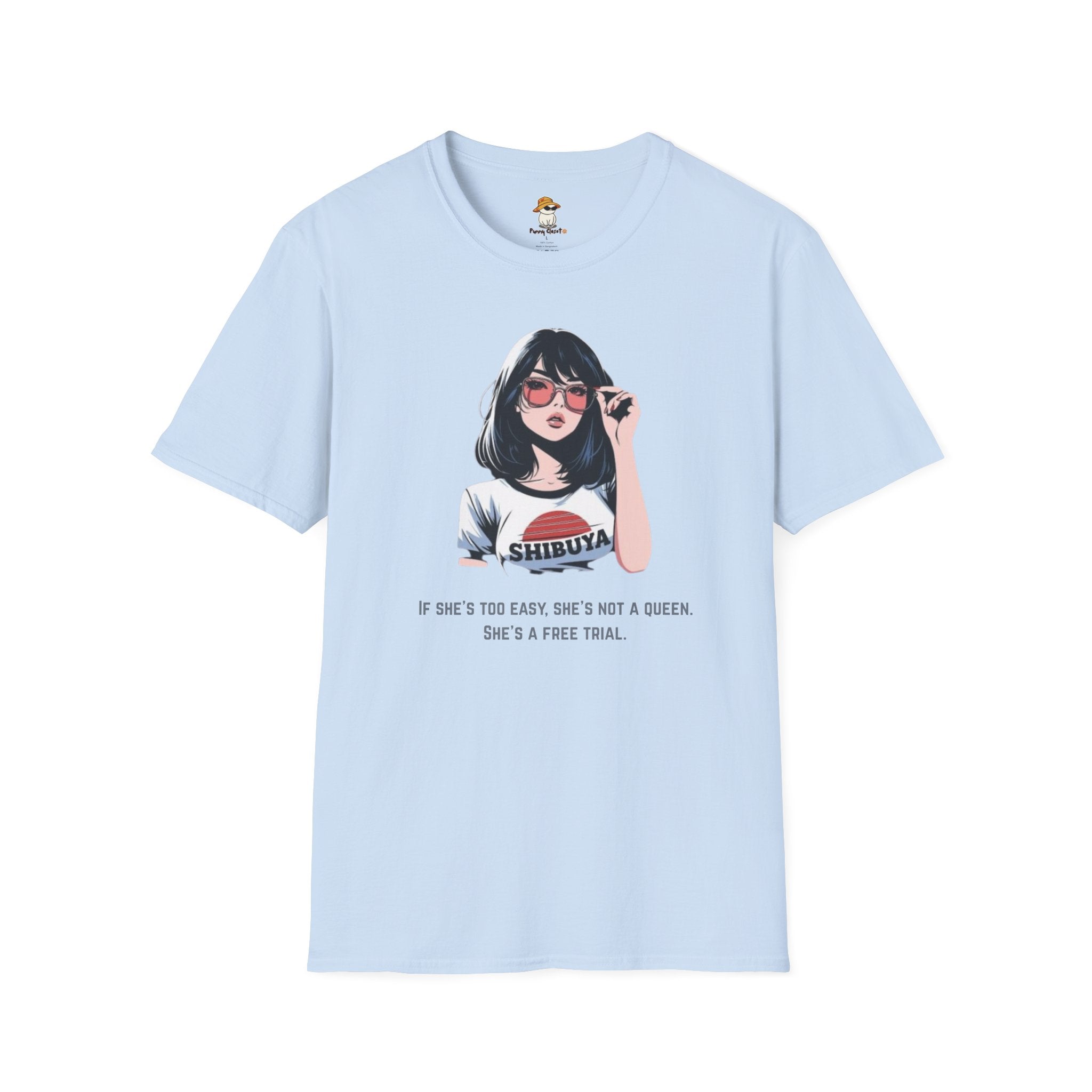 Queen Energy T-Shirt – Retro Girl Graphic Tee