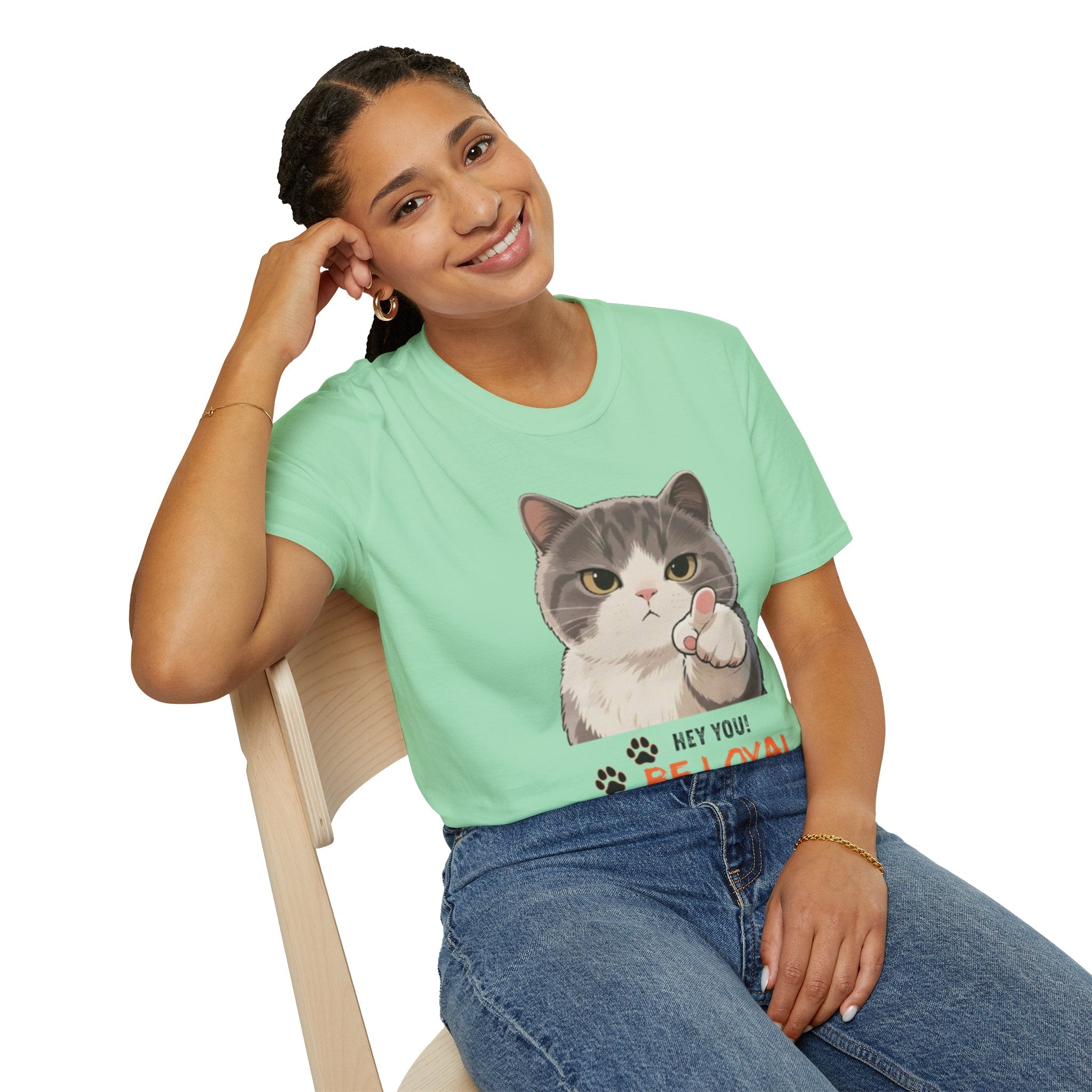 Hey you! Unisex Softstyle T-Shirt