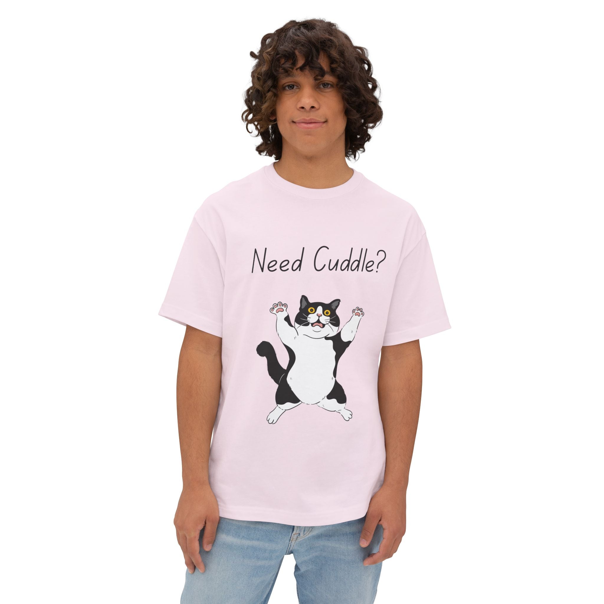 Need Cuddle Cat T-Shirt – Cute Cat Graphic Tee